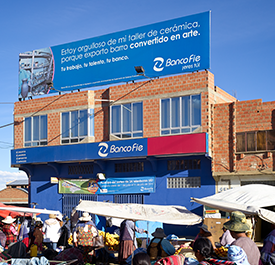 Banco FIE en Bolivie